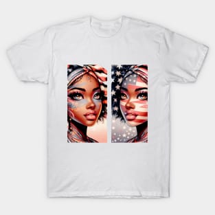 American Beauty, Faces Of Time | Catsie Cat T-Shirt